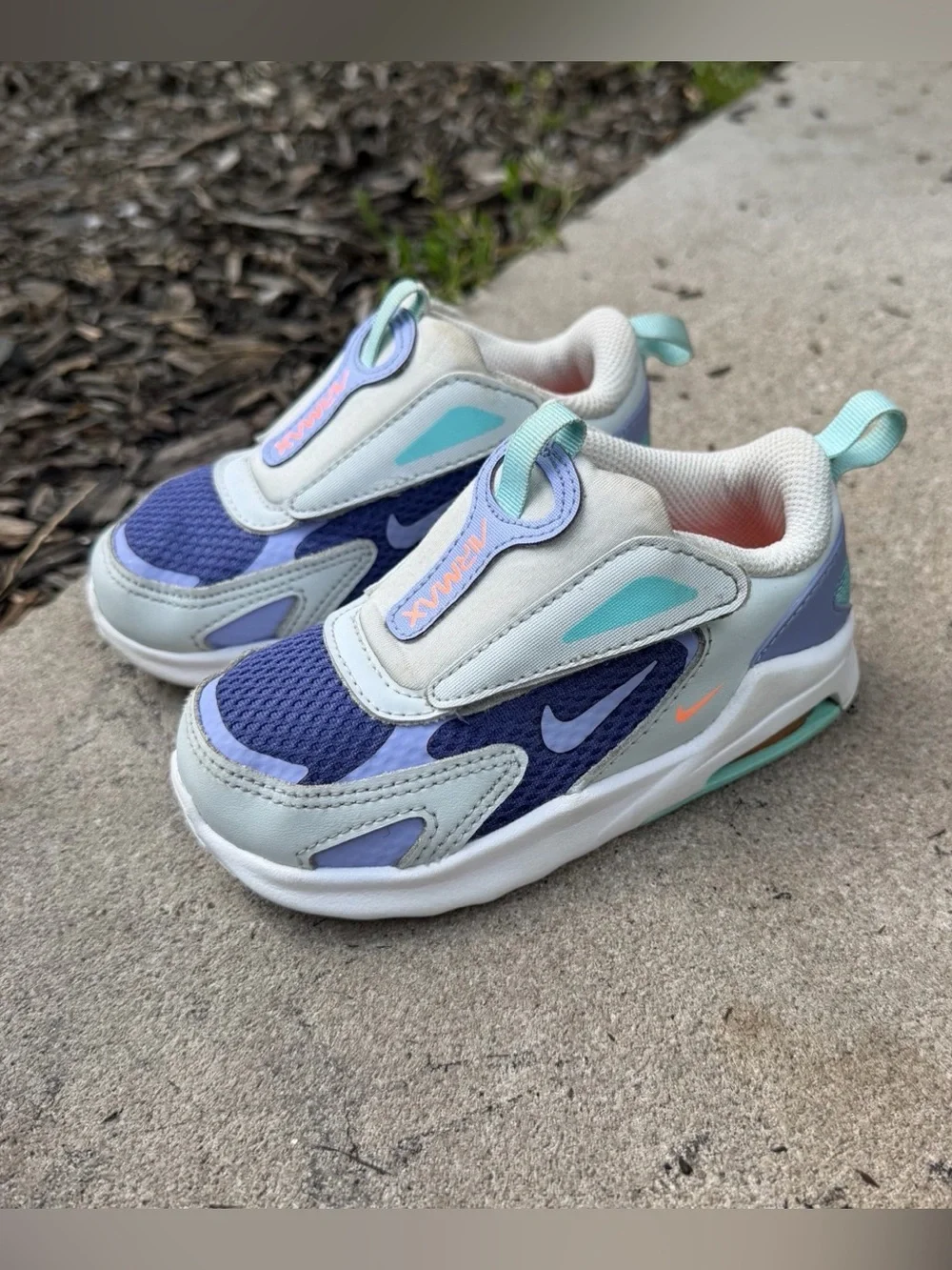 Nike Air Max Excee Toddler Shoes - Size: 8C (Purple Mint)